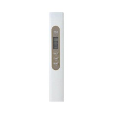 Tester apa, digital, TDS, interval 0-9990 ppm, plastic, alb
