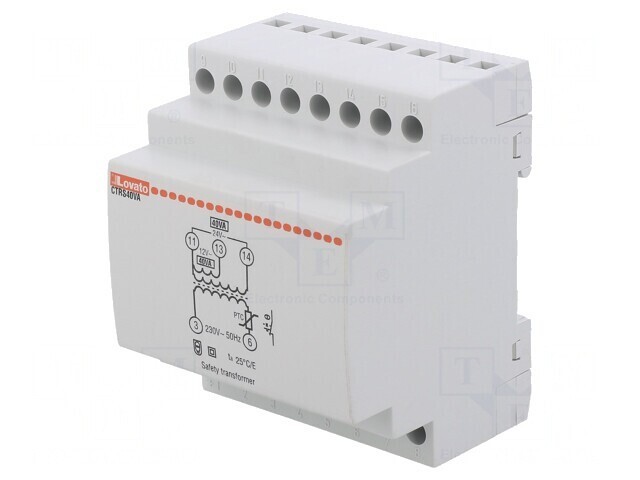 Transformator Alimentare 40VA 230V 12V 24V Șină DIN