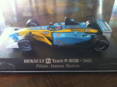 Macheta 1/43 F1 Renault team R 202 2002 #15 Jenson Button foto