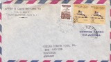 FILATELIE TEMATICA - PLIC HAITI TEMATICA JOCURILE OLIMPICE AIR MAIL, Sport, Stampilat