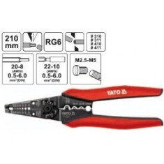 DECABLATOR 210MM, 0.5-6mm, Yato YT-2277