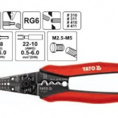 DECABLATOR 210MM, 0.5-6mm, Yato YT-2277