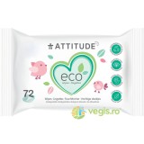 Servetele Umede pentru Bebelusi fara Parfum 100% biodegradabile 72buc