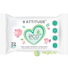 Servetele Umede pentru Bebelusi fara Parfum 100% biodegradabile 72buc