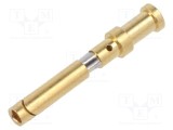 Pin mamă ILME HDC 1mm&sup2; 18AWG contacte &icirc;ntoarse aurit 10A