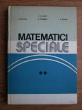 Gh. Sabac - Matematici speciale Volumul 2 (1983, editie cartonata)