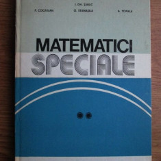 I. Gh. Sabac - Matematici speciale ( vol. 2 )