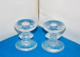 Suporturi cristal lumanare - Festivo 1B- design Timo Sarpaneva, Iittala Finlanda