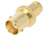 Adaptor BNC Mamă la SMA Tată Aurit 50&Omega; PTFE