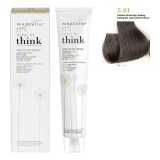 Saten cenusiu 5.01 Vopsea fara Amoniac cu ulei de argan Think Maxxelle 100 ml
