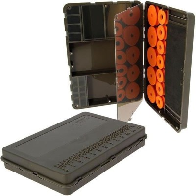 Cutie NGT Magnetic Dynamic Tackle Box cu 12 Role EVA, 34.5x24x5.5cm foto