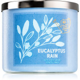 Bath &amp; Body Works Eucalyptus Rain lum&acirc;nare parfumată cu uleiuri esentiale 411 g