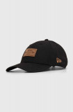 New Era sapca culoarea negru, cu imprimeu