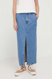 Abercrombie &amp; Fitch fusta jeans maxi, drept