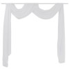 Draperie transparentă din voal 140 x 600 cm, alb 130756