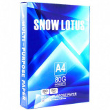 Top Hartie Copiator SNOW LOTUS, A4, 500 Coli/Top, 80 g/m&sup2;