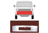 Panou frontal fata VW TRANSPORTER (T3), 07.1979-1992, KLOKKERHOLM,