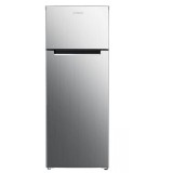 Frigider cu 2 usi Samus SX284E, 206 L, Clasa energetica E, Termostat Reglabil, H 143 cm, Inox/Argintiu