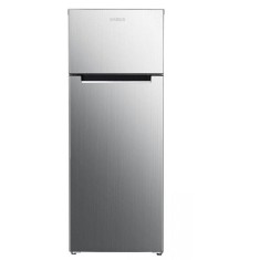Frigider cu 2 usi Samus SX284E, 206 L, Clasa energetica E, Termostat Reglabil, H 143 cm, Inox/Argintiu