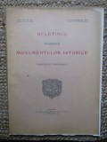 BULETINUL COMISIUNII MONUMENTELOR ISTORICE , PUBLICATIUNE TRIMESTRIALA ANUL VI , FASC. 24 ,OCTOMBRIE-DECEMBRIE 1913