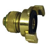 Cuplaj rapid pentru furtun de grădină, piesă de tranziție 1/2" cu manson de str&acirc;ngere Westfalia