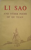 Li Sao and Other Poems of Qu Yuan - Carte in Engleza
