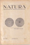 Natura. Revista pentru raspandirea stiintei, anul XXXIV, nr. 10, octombrie 1945