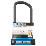 Antifurt Bicicleta Oxford Sentinel Pro U-Lock 320mm x 177mm Otel Negru LK325