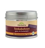 Boabe Tonka in Zahar Brun Bio 50gr Herbaria