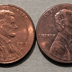 1 cent USA - SUA - 2012 D, 2013 D