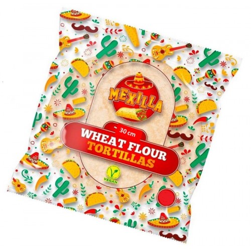 Tortile de grau lipii 30cm (18 buc)