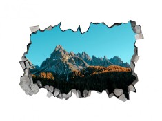 Autocolant decorativ, Gaura in perete, Natura si peisaje, Multicolor, 85 cm, 2784ST-3 foto