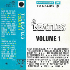 Casetă audio The Beatles ‎– The Beatles - Volume 1, originală