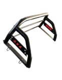 Rollbar negru mat Ford Ranger T8 2019 - 2022 3&quot;/76mm
