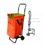 Cos de gradina pliabil cu roti TopGarden 360x400x1000 mm