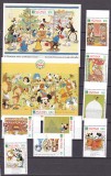 Tanzania 1991 Disney Craciun MI 1030-1037 + 2 bl.166,167 MNH