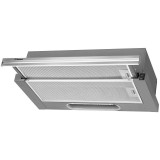 Hota incorporabila telescopica Hansa OTC6211IH, Putere de absorbtie 198 mc/h, 1 motor, 60 cm, Inox
