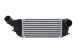 Intercooler Peugeot 407, 02.2008-2011, Citroen C5 (RD/TD), 02.2008-, motor 2.0 HDI 120kw, diesel, cu/fara AC, aluminiu brazat/plastic, 300x147x76 mm,, Rapid