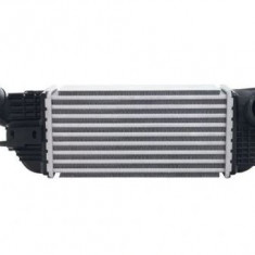 Intercooler Peugeot 407, 02.2008-2011, Citroen C5 (RD/TD), 02.2008-, motor 2.0 HDI 120kw, diesel, cu/fara AC, aluminiu brazat/plastic, 300x147x76 mm,