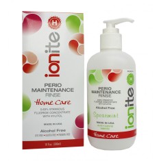 Apa de Gura, Ionite, 0.63% Fluorura de Staniu, fara Alcool, cu Xylitol, Aroma Menta, 296ml