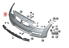 Bara fata Bmw Seria 2 (F22), 03.2014-, grunduit, Aftermarket foto