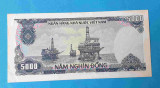 Bancnota veche Viet Nam 5000 Dong 1987