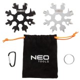 Unealta multifunctionala 19 &icirc;n 1 tip fulg de nea, set 2 buc, NEO TOOLS