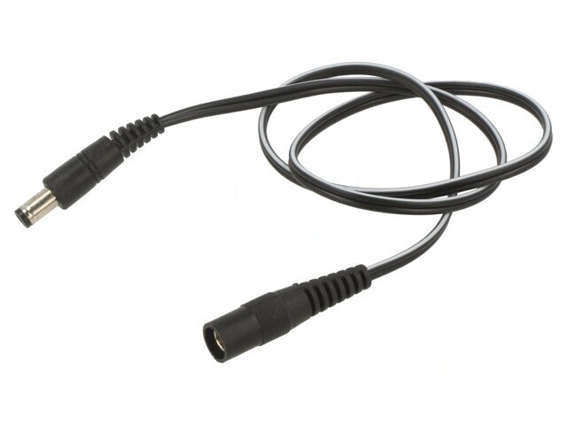 Cablu Alimentare DC 5,5/2,1 la 5,5/1,7 Negru