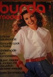 Burda revista moda vintage cu tipare anii 80