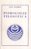Cartea Psihologie Filosofica de Liviu Filimon - Stare Buna, Limba Romana, Brosata, 264 Pagini