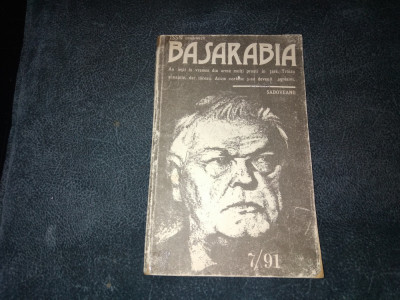 REVISTA BASARABIA NR 7/1991 foto