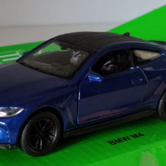 Macheta BMW M4 Coupe (G82) albastru - Welly 1/36