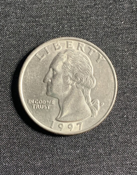 Moneda quarter dollar 1997 USA