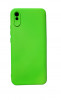 Huse silicon antisoc cu microfibra pentru Xiaomi Redmi 9A 4G Verde Neon, Husa